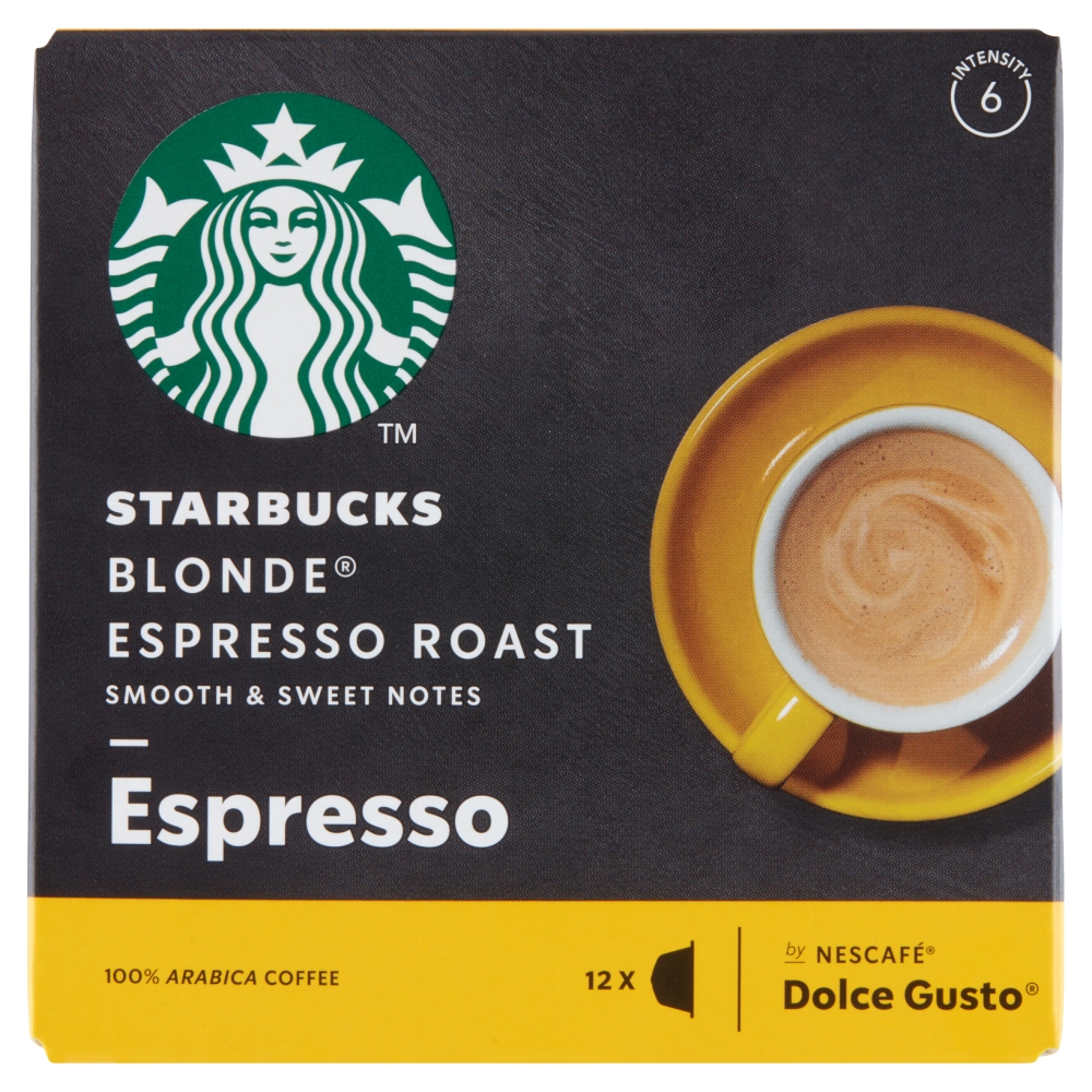 Dolce Gusto Starbucks Espresso Blonde Kaffe Coffeeshoppen