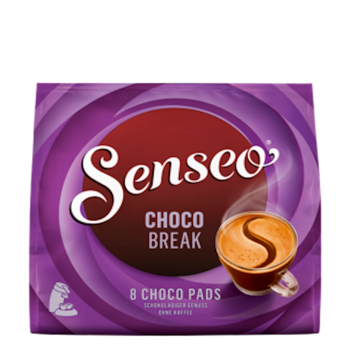 Senseo Hot Choco Chocopuder Til alle Senseo maskiner 8 puder