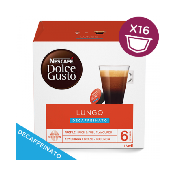 Dolce Gusto LUNGO DECAFFEINATO