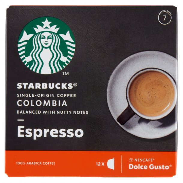 Dolce Gusto Starbucks Colombia (Get p dato) 3 stk. p lager