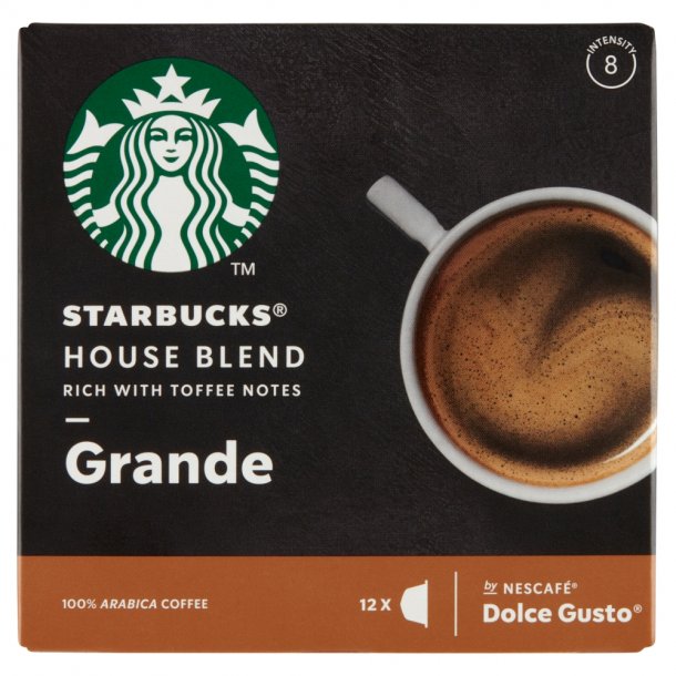 Dolce Gusto Starbucks Grande House Blend (Get p dato) 10 stk. p lager