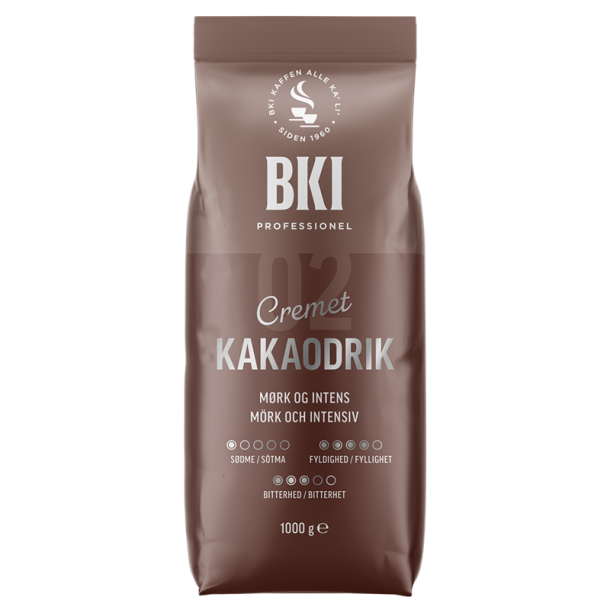 BKI Kakaodrik 17% - Kakao Pulver - 1 kg - (Get p dato) 4 stk. p lager