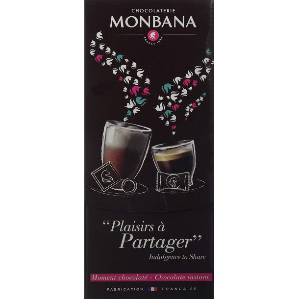 Monbana Mrk Chokolade 200 stk. - 5 sker 10% rabat - 10 sker 15% rabat