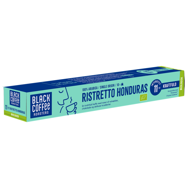 Nespresso Black Coffee Roasters Honduras kologisk- Styrke 11
