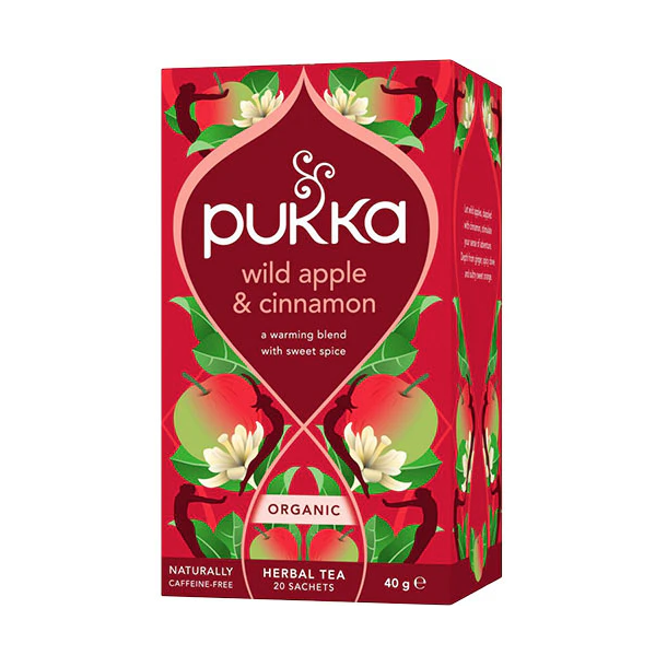 PUKKA TE �KO - Wild apple &amp; cinnamon te - 20 breve