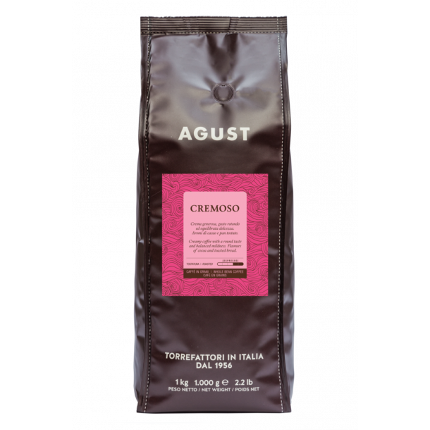 Kaffebnner Espresso AGUST Cremoso 1000g