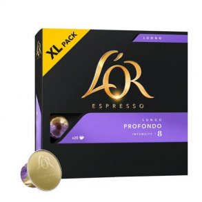 Nespresso Kaffekapsel L'OR Espresso Profondo Lungo 8 XL