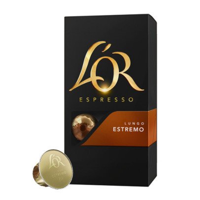 Nespresso™ kompatibel L'OR Espresso Lungo ESTREMO - alle Nespresso™ kaffemaskiner - 10 kopper