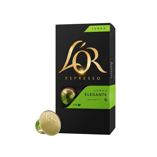 Nespresso Kaffekapsel L'OR Espresso Elegante Lungo 6