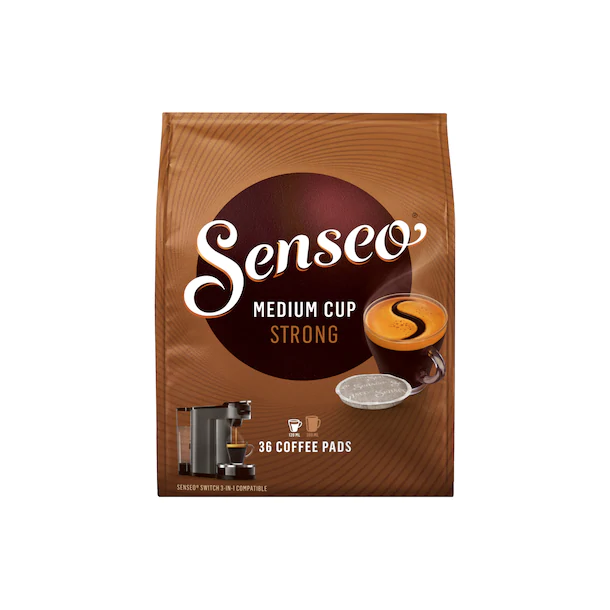 Senseo Medium Kaffepuder Strong (Get p dato) 2 stk.