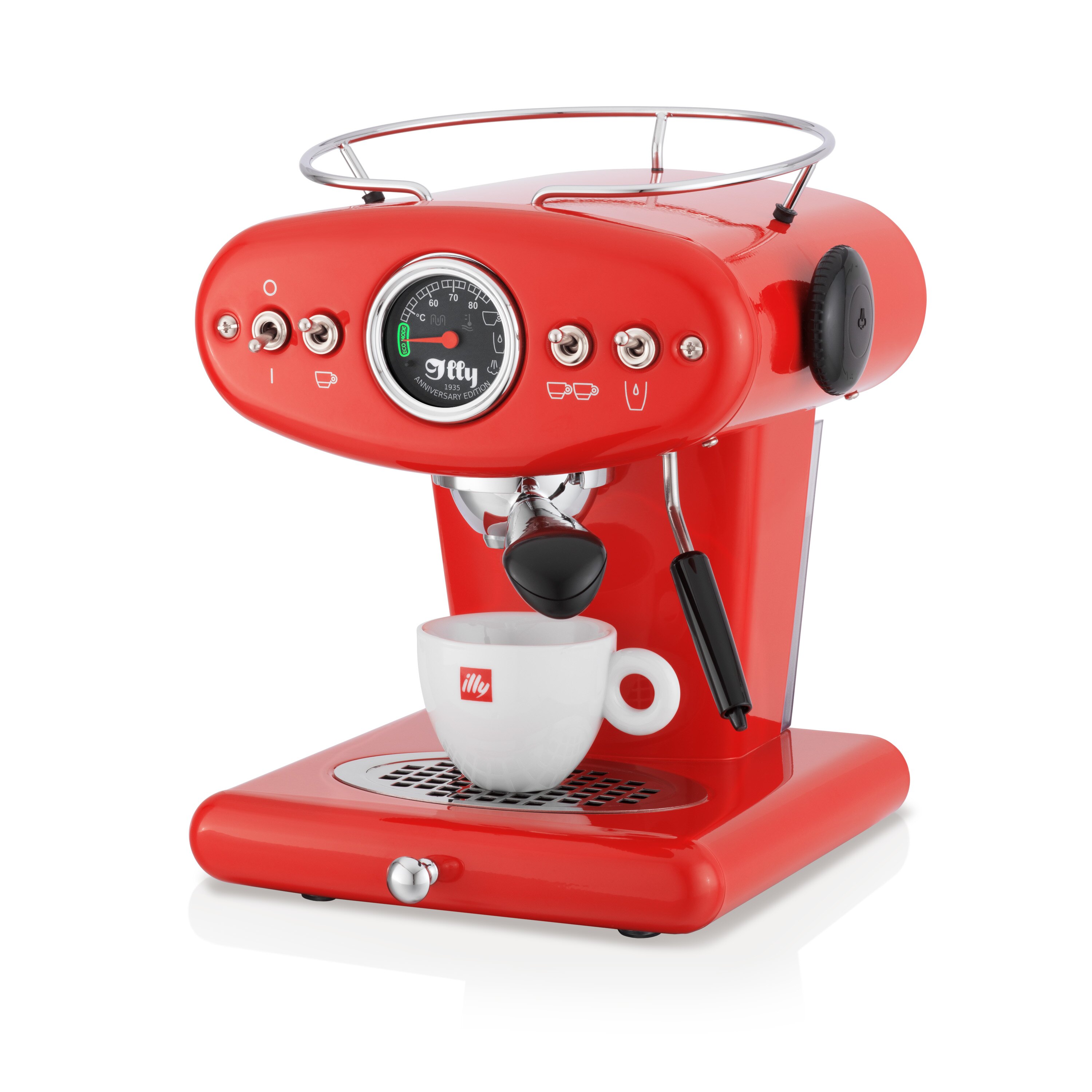 Francis Francis X1 espresso kaffemaskine lyseblå til malet espresso kaffe